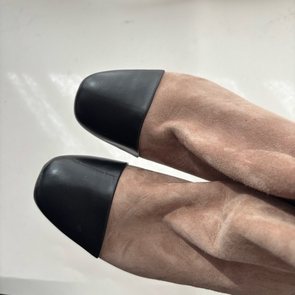 Steve Madden Eiffel Suede Cap Toe Booties Sz 7M - Picture 6 of 9